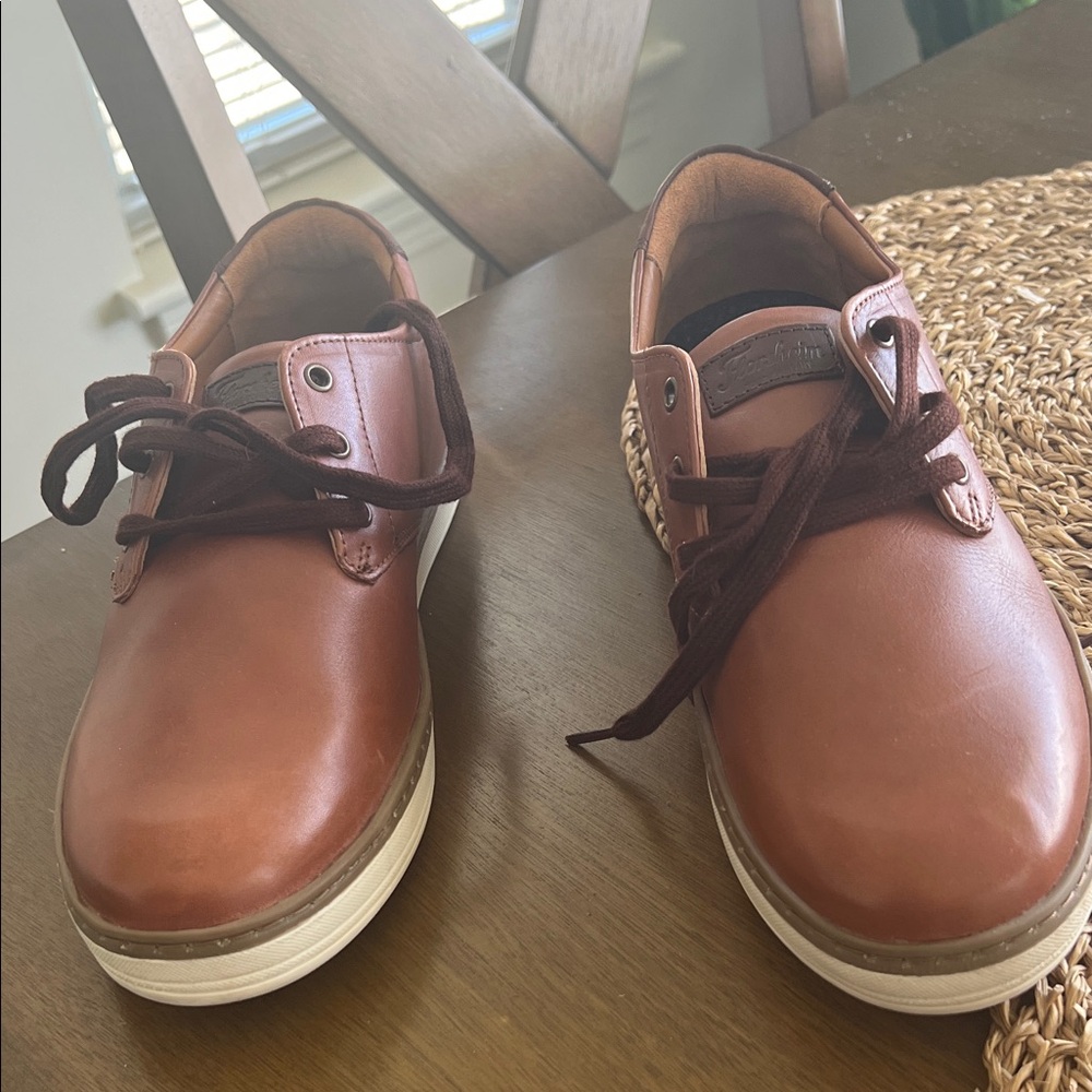 Florsheim Tan Leather Men's Oxfords